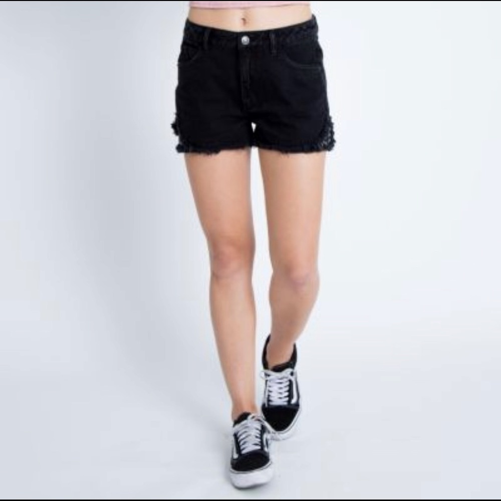 Adam Levine Women's Grommet Denim Shorts